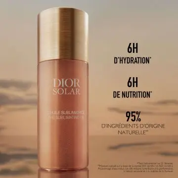 Dior Solar L'Huile Sublimatrice Corps, Visage & Cheveux - Perfectrice d'éclat 125 ml - Dior - Soin - Visuel 3