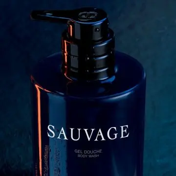 Dior Sauvage Gel douche parfumé pour le corps - Nettoie, rafraîchit et parfume la peau 250 ml