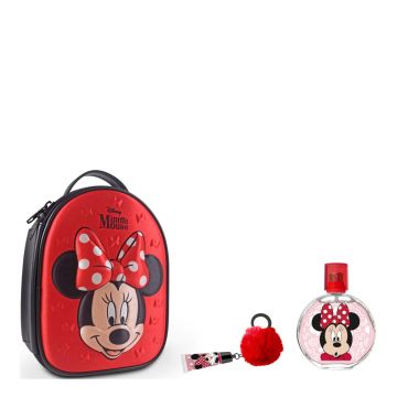 Sac 3D Minnie Eau de Toilette 100ml & Baume à Lèvres  - Disney Produits - Parfum - Visuel 1 Sac 3D Minnie Eau de Toilette 100ml & Baume à Lèvres  - Disney Produits - Parfum - Visuel 1