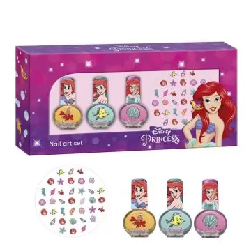 Coffret La Petite Sirène Vernis & Stickers  - Disney Produits - Maquillage - Visuel 1 Coffret La Petite Sirène Vernis & Stickers  - Disney Produits - Maquillage - Visuel 1