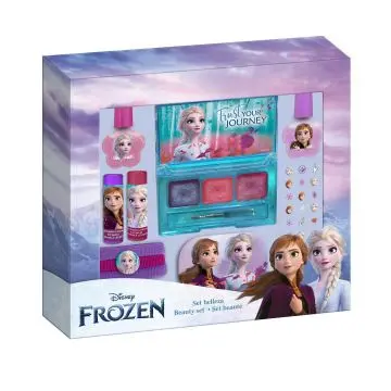 Coffret Reine des Neiges Coffret Maquillage & Accessoires Coiffure  - Disney Produits - Maquillage - Visuel 1 Coffret Reine des Neiges Coffret Maquillage & Accessoires Coiffure  - Disney Produits - Maquillage - Visuel 1