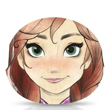 La Reine des Neiges Masque Visage Anna 25ml - Disney Produits - Soin - Visuel 2