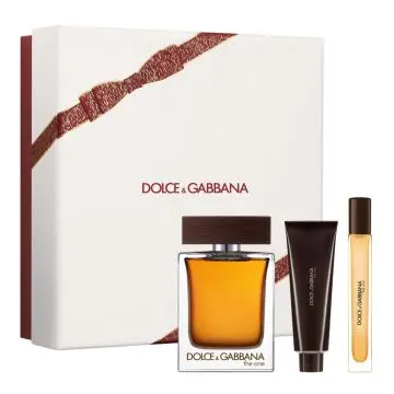 Coffret The One pour Homme Eau de Toilette 100ml, Gel Douche & Format Voyage  - Dolce & Gabbana - Parfum - Visuel 1 Coffret The One pour Homme Eau de Toilette 100ml, Gel Douche & Format Voyage  - Dolce & Gabbana - Parfum - Visuel 1