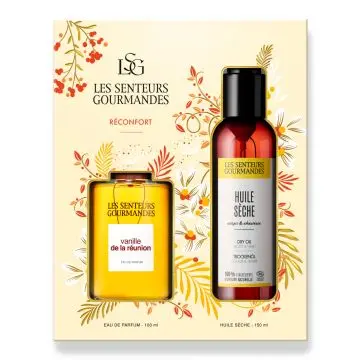 Coffret Vanille de la Réunion Eau de Parfum 100ml & Huile  - Les Senteurs Gourmandes - Parfum - Visuel 1