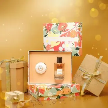 Coffret Mandarine Envoûtante Eau de Parfum 100ml & Savon  - Les Senteurs Gourmandes - Parfum - Visuel 2
