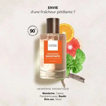 Coffret Mandarine Envoûtante Eau de Parfum 100ml & Savon  - Les Senteurs Gourmandes - Parfum - Visuel 4 Coffret Mandarine Envoûtante Eau de Parfum 100ml & Savon  - Les Senteurs Gourmandes - Parfum - Visuel 4