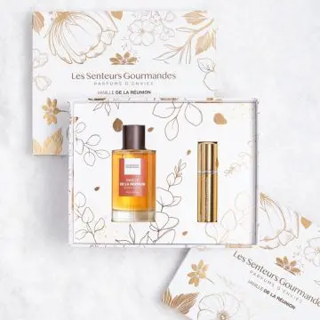 Coffret Vanille de la Réunion Eau de Parfum 100ml & Vaporisateur de Sac  - Les Senteurs Gourmandes - Parfum - Visuel 3