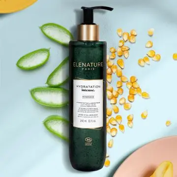 HYDRATATION INTENSE Hydratant & illuminateur Shampooing 250ml - Elénature - Soin - Visuel 2