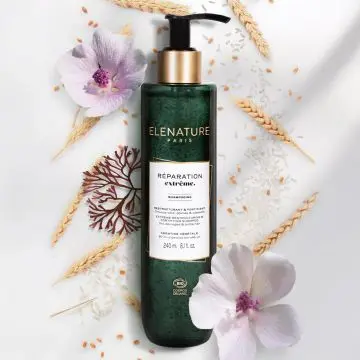 Réparation Extrême Shampooing Restructurant & Fortifiant 250ml - Elénature - Soin - Visuel 2