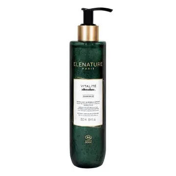 Vitalité Absolue Shampooing Stimulant & Rééquilibrant 250ml - Elénature - Soin - Visuel 1 Vitalité Absolue Shampooing Stimulant & Rééquilibrant 250ml - Elénature - Soin - Visuel 1