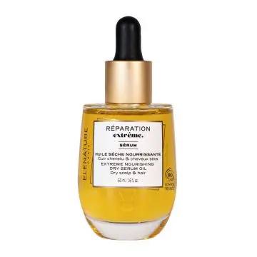 Réparation Extrême Sérum Huile Sèche Nourrissante 50ml - Elénature - Soin - Visuel 1