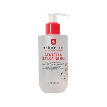 Centella Cleansing Gel 7 HERBS Flacon pompe 180ml - Erborian - Soin - Visuel 1