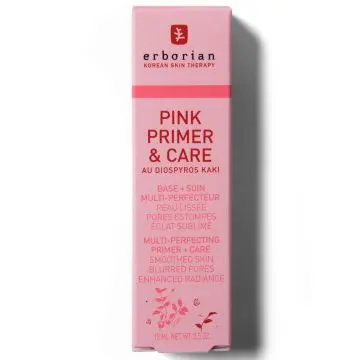 Pink Primer & Care Base + Soin Multi-Perfecteur Tube 15ml - Erborian - Maquillage - Visuel 2