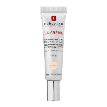 CC Crème Porcelain Soin Correcteur Teinté SPF30 15ml - Erborian - Soin - Visuel 1