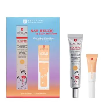 Coffret Soins Visage CC Crème & Super BB Concealer Doré  - Erborian - Soin - Visuel 2