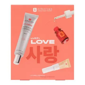 Coffret Le Meilleur d'Erborian Soin Teinté Clair, Anti-Cernes Nude & Soin Nuit  - Erborian - Soin - Visuel 1