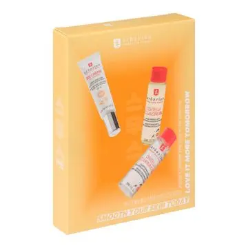 Coffret Trio Centella BB Crème Doré, Huile Démaquillante & Gel Nettoyant Doux  - Erborian - Soin - Visuel 2