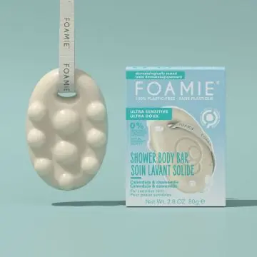 Soin Lavant Solide Peau Sensible 80g - Foamie - Soin - Visuel 2 Soin Lavant Solide Peau Sensible 80g - Foamie - Soin - Visuel 2