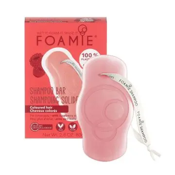 THE BERRY BEST Shampoing solide 80g - Foamie - Soin - Visuel 1