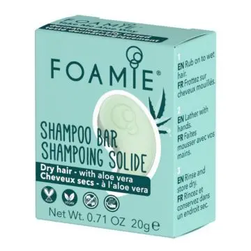 AloeYouVeraMuch Mini Shampoing Solide  20g - Foamie - Soin - Visuel 2