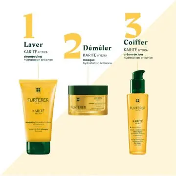 Karité Hydra Shampooing Hydratation 50ml - René Furterer - Soin - Visuel 2