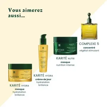 Karité Hydra Shampooing Hydratation 50ml - René Furterer - Soin - Visuel 3