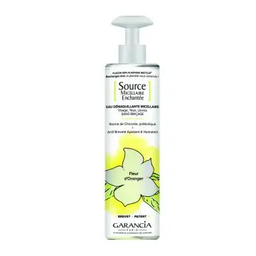 Source Micellaire Enchantée Eau Démaquillante - Fleur d'Oranger 400ml - Garancia - Soin - Visuel 1