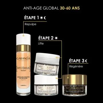 Mystérieuses Mille et Une Nuits Crème de Nuit Anti-Âge Global 30ml - Garancia - Soin - Visuel 3