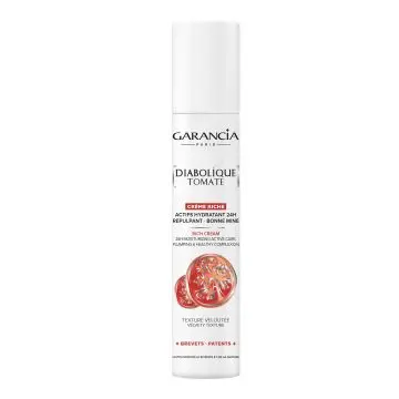 DIABOLIQUE TOMATE ENRICHIE Soin aux actifs hydratant 24h, Repulpant, Bonne Mine 30ml - Garancia - Soin - Visuel 1