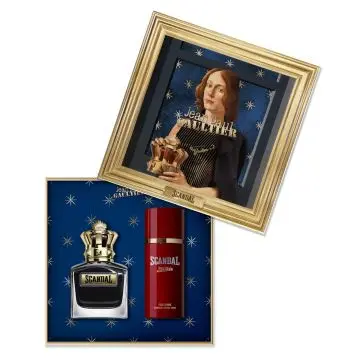 Coffret Scandal Pour Homme Eau de Parfum Intense 100ml & Déodorant Spray  - Jean Paul Gaultier - Parfum - Visuel 2