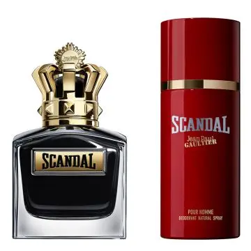 Coffret Scandal Pour Homme Eau de Parfum Intense 100ml & Déodorant Spray  - Jean Paul Gaultier - Parfum - Visuel 3