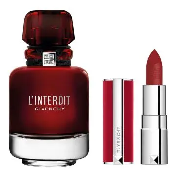 Coffret L'Interdit Eau de Parfum Rouge & Rouge à lèvres  - Givenchy - Parfum - Visuel 3