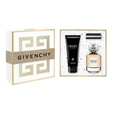Coffret L'Interdit  Eau de Parfum 50ml, Lotion Corps & Rouge à Lèvres  - Givenchy - Parfum - Visuel 3