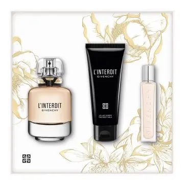 Coffret L'Interdit Eau de Parfum 80ml, Lait Corps & Format Voyage  - Givenchy - Parfum - Visuel 3