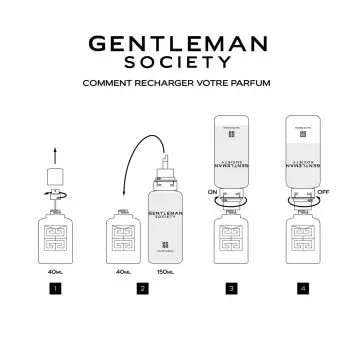 Gentleman Society Recharge Eau de Parfum 150ml - Givenchy - Parfum - Visuel 2 Gentleman Society Recharge Eau de Parfum 150ml - Givenchy - Parfum - Visuel 2