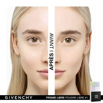 PRISME LIBRE Poudre libre matifiante, correctrice et lumineuse N°01 Mousseline  - Givenchy - Maquillage - Visuel 3
