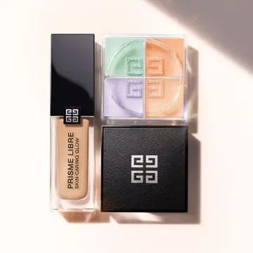 PRISME LIBRE Poudre libre matifiante, correctrice et lumineuse N°01 Mousseline  - Givenchy - Maquillage - Visuel 4