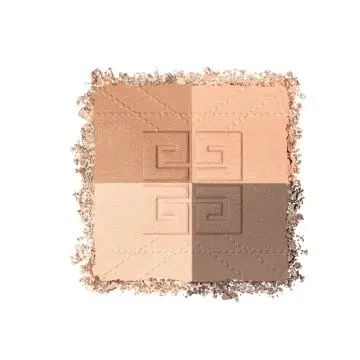 Prisme Libre Bronzer Powder Poudre Bronzante & Sculptante 4 Couleurs N001 - Mousseline Bronzée - Givenchy - Maquillage - Visuel 2