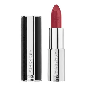 Le Rouge Interdit Intense Silk Rouge à Lèvres Fini Soyeux Couleur Lumineuse Rechargeable N°227 Rouge Infusé - Givenchy - Maquillage - Visuel 1