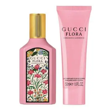 Coffret Flora Gorgeous Gardenia Eau de Parfum 50ml & Lait Corps  - Gucci - Parfum - Visuel 2