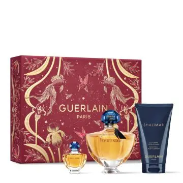 Coffret Shalimar Eau de Parfum 50ml, Lait Corps & Miniature  - Guerlain - Parfum - Visuel 1