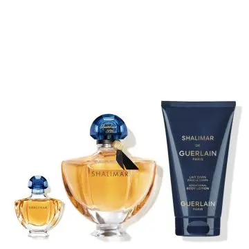 Coffret Shalimar Eau de Parfum 50ml, Lait Corps & Miniature  - Guerlain - Parfum - Visuel 2