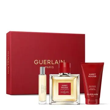 Coffret Habit Rouge Eau de Toilette 100ml, Gel Douche & Format Voyage  - Guerlain - Parfum - Visuel 1