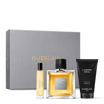 Coffret L'Homme Idéal Eau de Toilette 100ml, Gel Douche & Format Voyage  - Guerlain - Parfum - Visuel 1