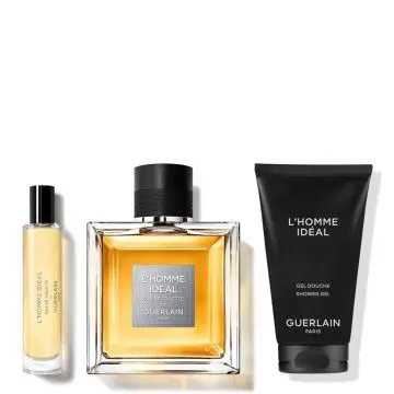 Coffret L'Homme Idéal Eau de Toilette 100ml, Gel Douche & Format Voyage  - Guerlain - Parfum - Visuel 2