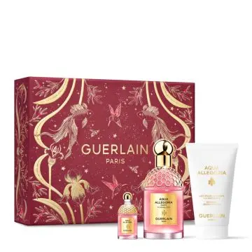 Coffret Aqua Allegoria Forte Florabloom Eau de Parfum 75ml, Lait Corps & Miniature  - Guerlain - Parfum - Visuel 1