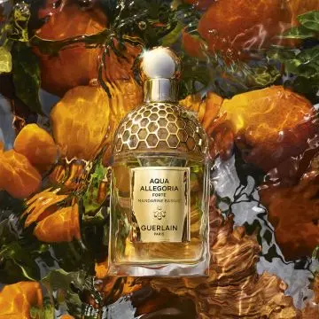 Coffret Aqua Allegoria Mandarine Basilic Eau de Parfum 75ml, Lait Corps & Miniature  - Guerlain - Parfum - Visuel 3