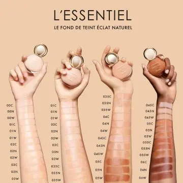 L'Essentiel Fond de Teint Éclat SPF20 06N Très Foncé - Guerlain - Maquillage - Visuel 3