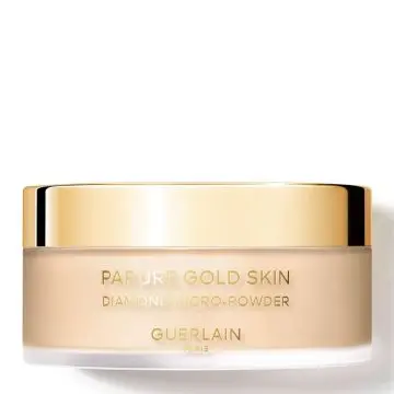 Parure Gold Poudre Libre - Skin Diamond Micro Powder  03 MOYEN / MEDIUM - Guerlain - Maquillage - Visuel 1