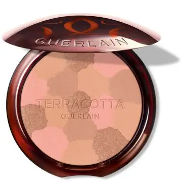 Terracotta Light La Poudre Éclat Bonne Mine Naturelle - 96% d'Ingrédients d'Origine Naturelle 00 Clair Rosé - Guerlain - Maquillage - Visuel 1